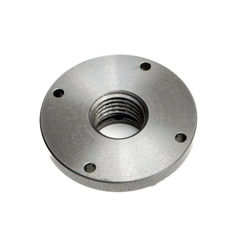 Sherwood Steel 75mm Face Plate for Wood Lathe M30 Thread on white background