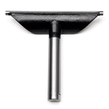 Sherwood Tool Rests for Wood Lathes, 25.4mm Post, top view, hardened steel bar for precise woodturning