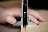 Shaper Tools Connected Caliper 200mm Bluetooth in use with Shaper Origin