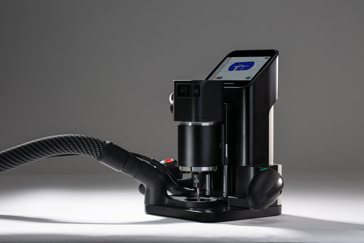 Shaper Origin Handheld CNC Router and Workstation Bundle in use on a woodworking project