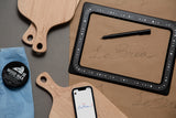 Shaper Tools Trace Frame & Case capturing a drawing for easy conversion to vector graphics