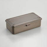 Toyo Trunk Shape Toolbox 19cm open showing internal compartments and handle