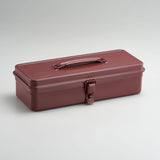 Toyo Trunk Shape Toolbox 32cm open lid showing interior compartments and handle detail