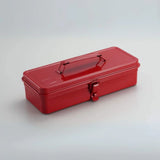 Toyo Trunk Shape Toolbox 32cm open, showcasing internal compartments and sturdy construction
