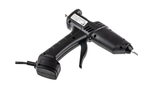 Power Adhesives Knottec Light Industrial Wood Repair Kit hot glue gun applicator in use on timber surface
