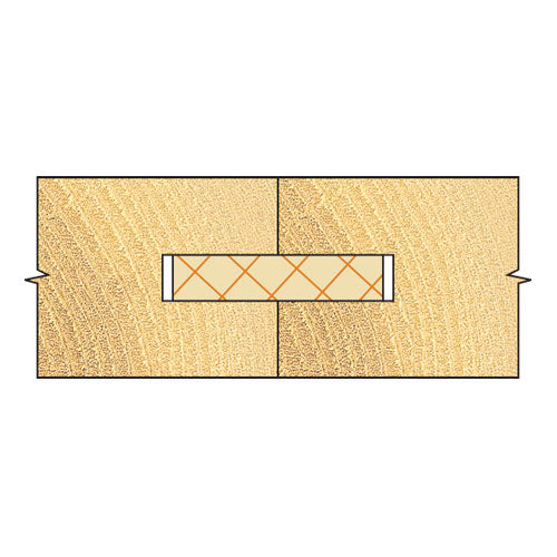 Trend Biscuit Jointer Bit 4mm x 37.2mm 1/2in Shank