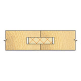 Trend Biscuit Jointer Bit 4mm x 37.2mm 1/4in Shank