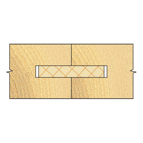 Trend Biscuit Jointer Bit 4mm x 37.2mm 1/4in Shank