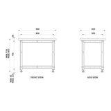Torquata Workbench System 900 x 600 Workbench Kit with Plain Top