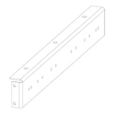 Torquata Workbench System Set of 2 Drawer or Shelf Rails