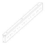 Torquata Workbench System Set of 2 Drawer or Shelf Rails
