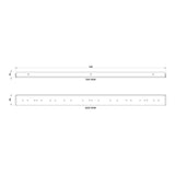 Torquata Workbench System Set of 2 Drawer or Shelf Rails