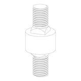Torquata Workbench System Set of 4 Threaded Connectors