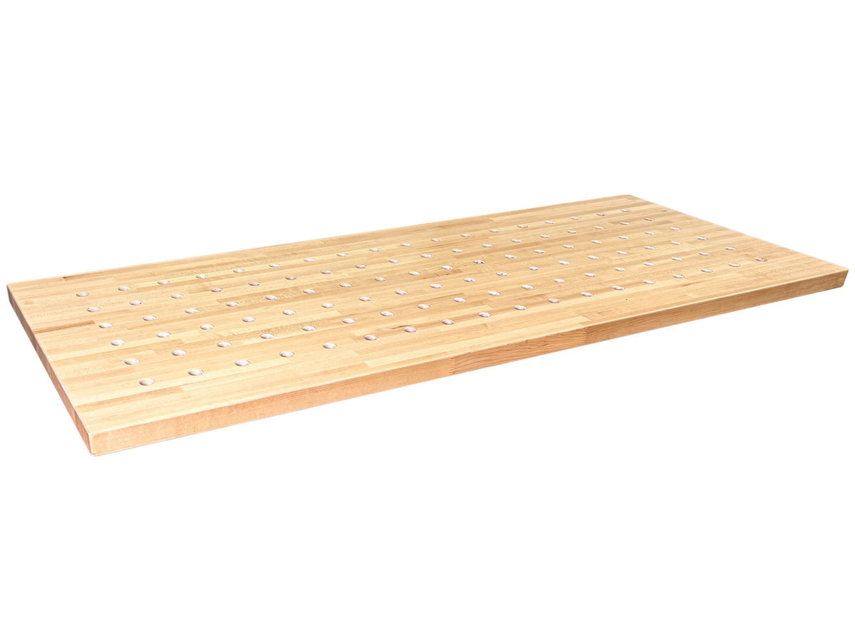 Torquata Workbench System Dog Hole Workbench Tops Maple