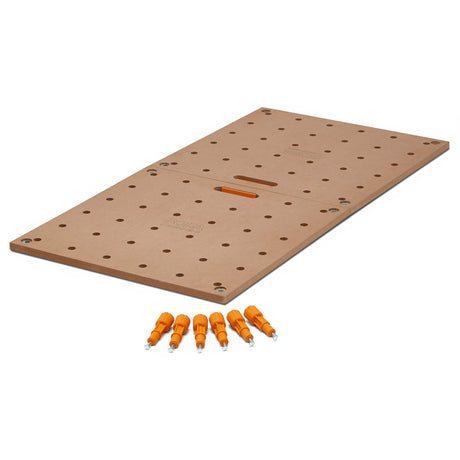 BORA Centipede Work Stand Table Top MDF with Bench Dog Holes in Australian woodworking tools store
