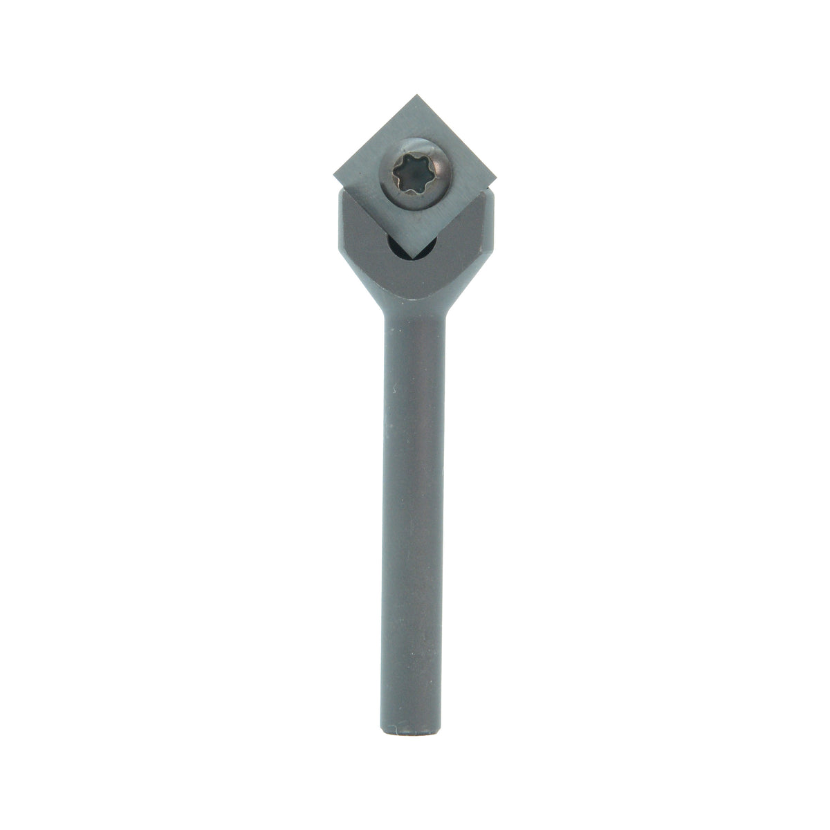 Torquata 90 Degree Carbide Insert V-Groove Router Bit & Replacement Cutters 1/4in Shank