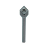 Torquata 90 Degree Carbide Insert V-Groove Router Bit & Replacement Cutters 1/4in Shank