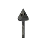 Torquata 60 Degree Carbide Insert V-Groove Router Bit 1/4in Shank