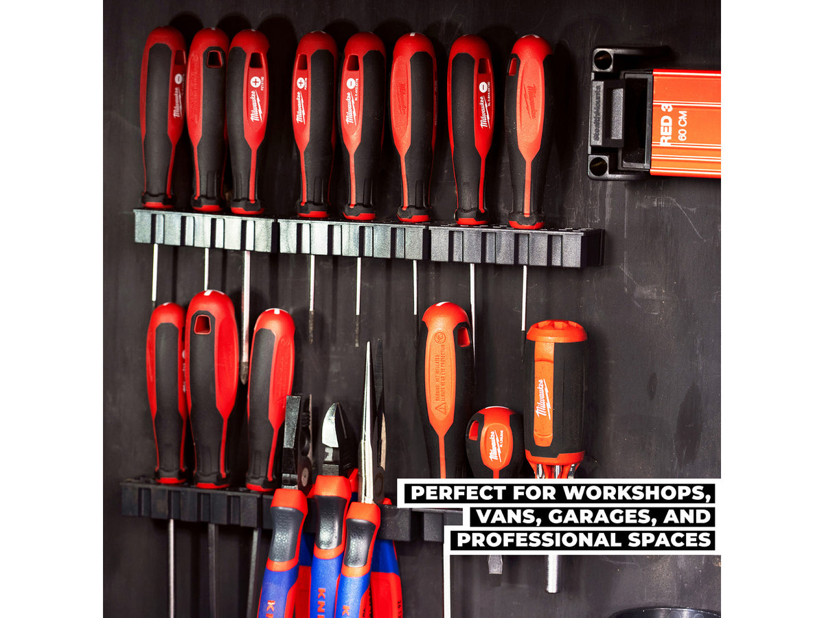 StealthMounts Wall Hive System Screwdriver Rack Pack of 4 Black