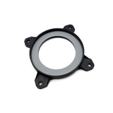 Sherwood magnetic coupling for wall-mounted dust extraction system