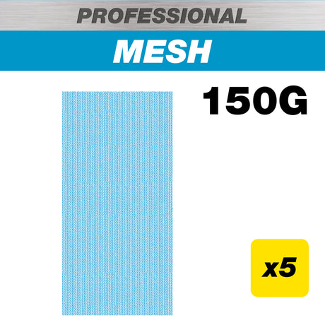 Trend Pro Mesh Third Sheet Sanding Pads 93 x 185mm Pack of 5