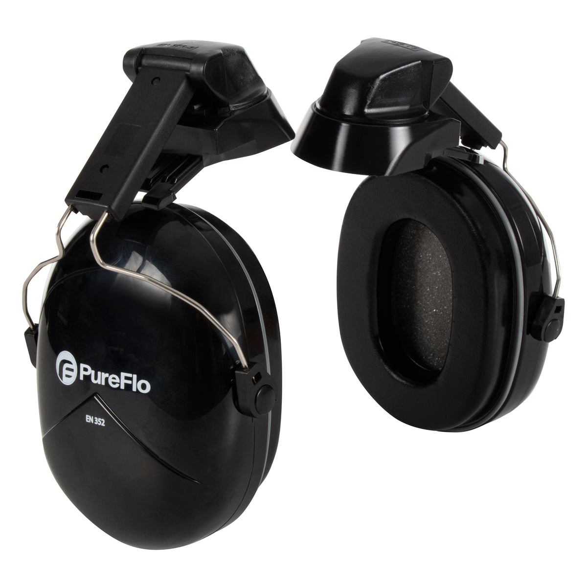 Trend Air Pro Max Ear Defenders for Airshield Pro Respirator Face Shield Dust Mask, designed for woodworking with 29 dB noise reduction
