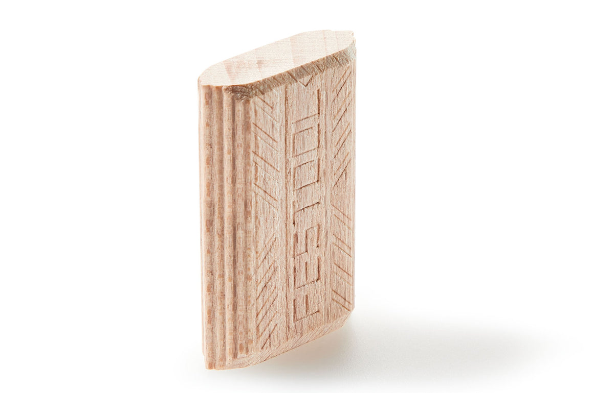 Festool Beech Tenons 8mm x 40mm for DF 500 - Solid beech hardwood tenons for strong, stable joinery in woodworking applications