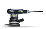 Festool DTS 400 REQ sander in Systainer, angled view showcasing compact design and versatility