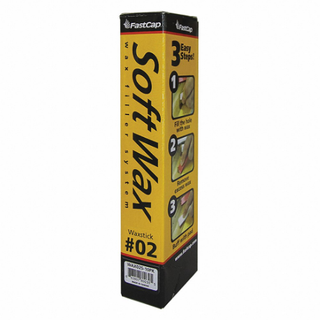 FastCap SoftWax Sticks #2 Finished Wood Putty Filler 30g in 10 pack dispenser - Australian woodworking tools store