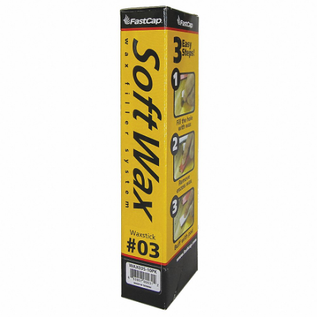 FastCap SoftWax Sticks #3 Finished Wood Putty Filler 30g in 10 pack dispenser - Australian woodworking tools