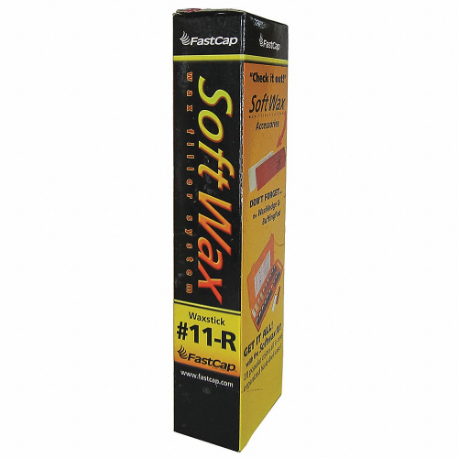 FastCap SoftWax Sticks #11-R Red Finished Wood Putty Filler 30g - 10 Pack Dispenser Main Image
