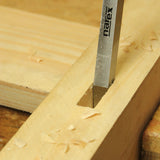 Narex Richter Cryogenic Steel Mortice Chisel with Ash Handle, available in five sizes