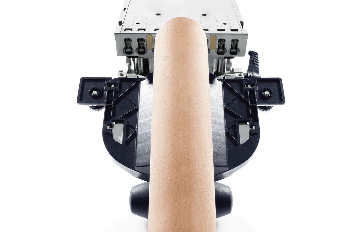 Festool Round Stop Attachment for DF 500 & DF 700 Domino Joiners, for centring on round stock 35-60mm diameter without tools