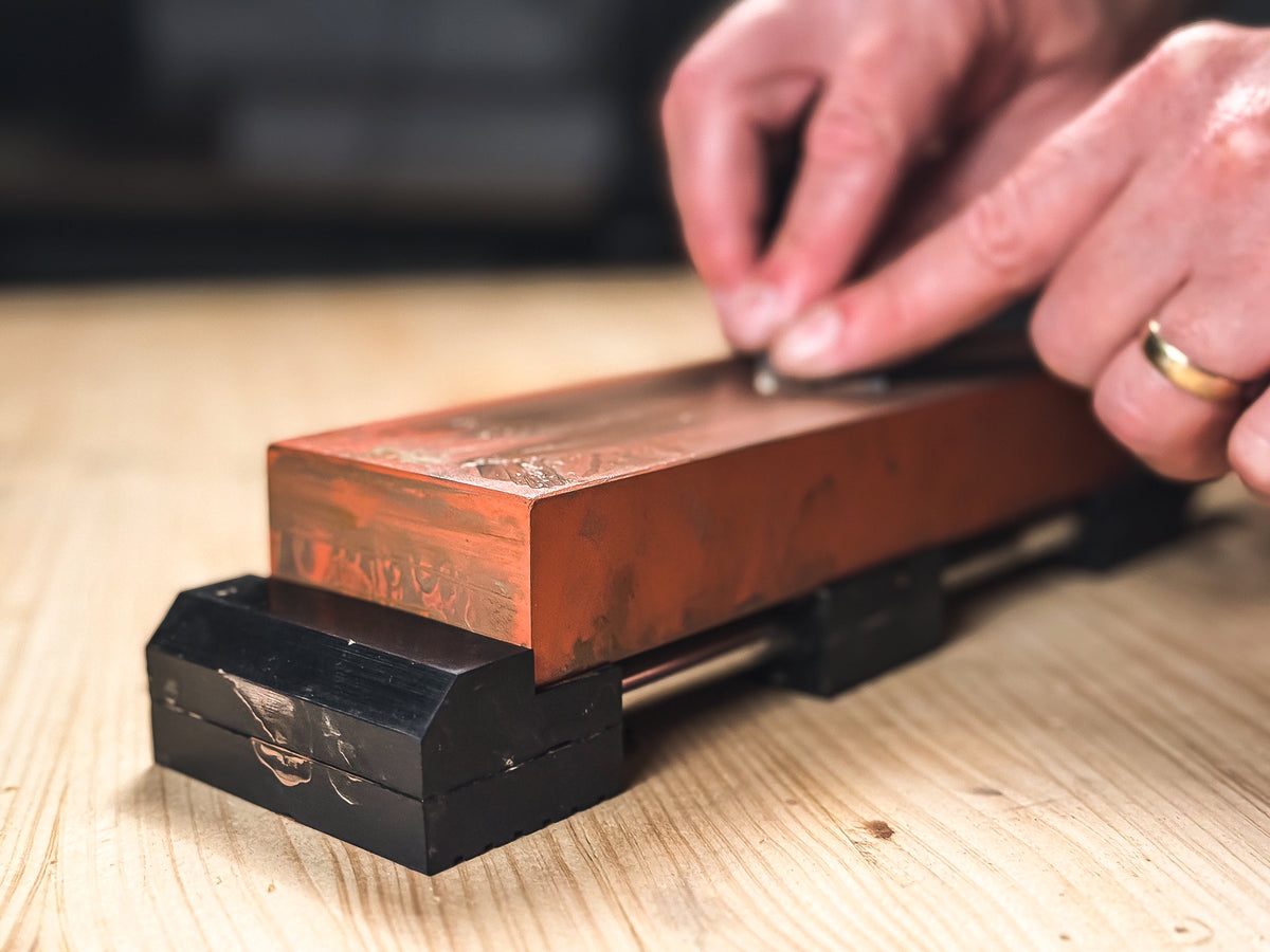 Seven waterstones in a bundle for efficient tool sharpening in woodworking