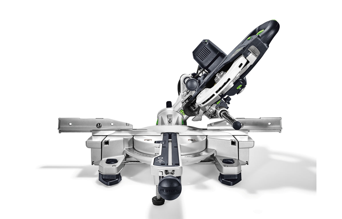 Festool KS 60 KAPEX 216mm Slide Compound Mitre Saw, LED spotlight, ergonomic design