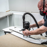 Trend 700mm Kitchen Worktop Router Jig: Crafted from CNC-machined Compact Grade High-Pressure Laminate