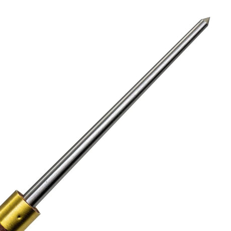 Narex Tapered Burnisher for Card Scrapers and Cabinet Scrapers angled view