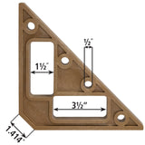 FastCap Oscar Square Pack of 4 in use for precise panel holding