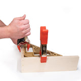 FastCap Oscar Square Pack of 4 in use for precise panel assembly