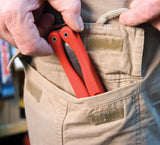 Pocket Chisel 3/4in blade detail, foldable handle design for easy carrying - FastCap woodworking tool