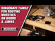 Milescraft Door Hinge Morticing Set with Router Bit