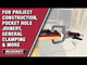 Milescraft 6in FaceClamp Framing Clamp 150mm Jaw Capacity