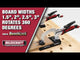 Milescraft BenchLock Dog Hole Workbench Clamping Jig suits Milescraft BenchClamps