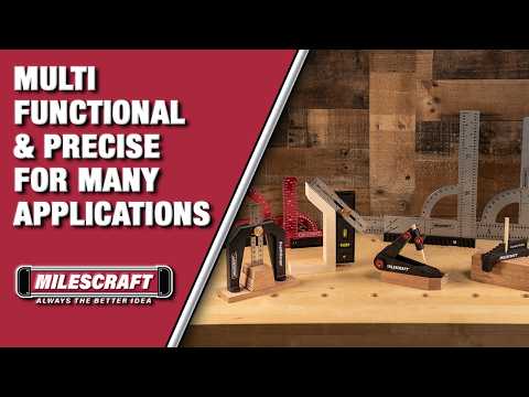 Milescraft MC-Square150 Carpenter's Square 150mm with Angle Finder Metric