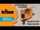 Triton TSPSP650 650W Portable Oscillating Spindle Sander