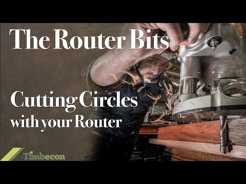Milescraft Circle Cutting Guide for Plunge Routers Imperial & Metric Scales