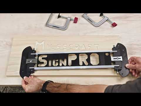 Milescraft SignPro Sign Making Router Set