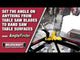 Milescraft AngleFinder with Retractable Edge Guides Mitre Saw Setup