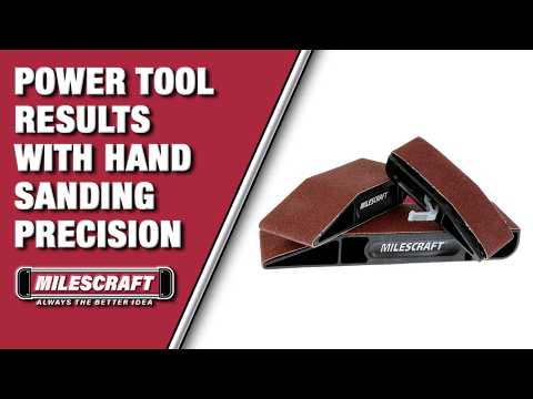 Milescraft SandDevil 3.0 Hand Sander & Belt Set