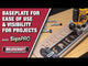 Milescraft 2 1/2in Horizontal Character Template Set for Routing